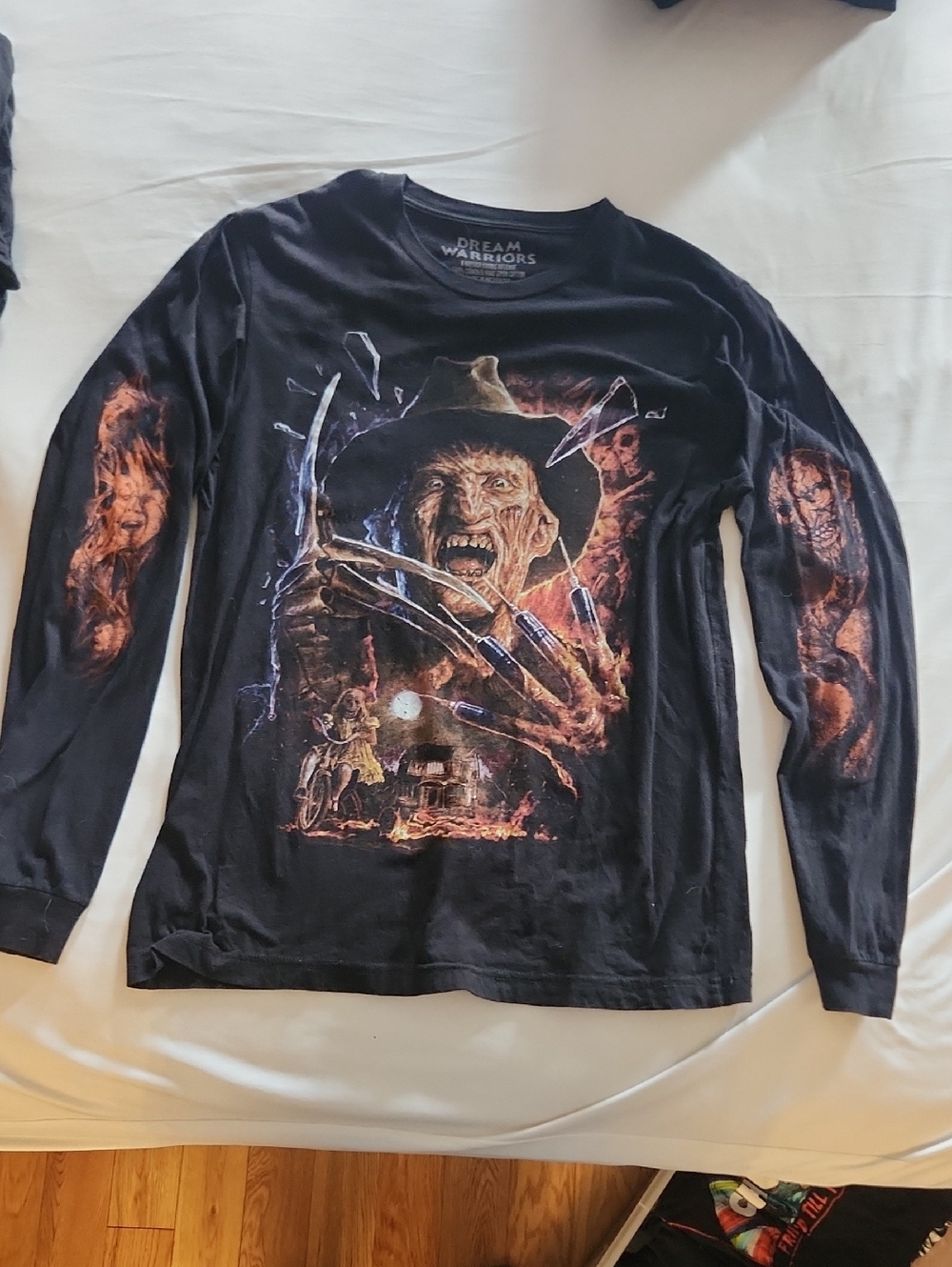 Gutter Garbs Exclusive Freddy Krueger Long Sleeve From Dream Warriors